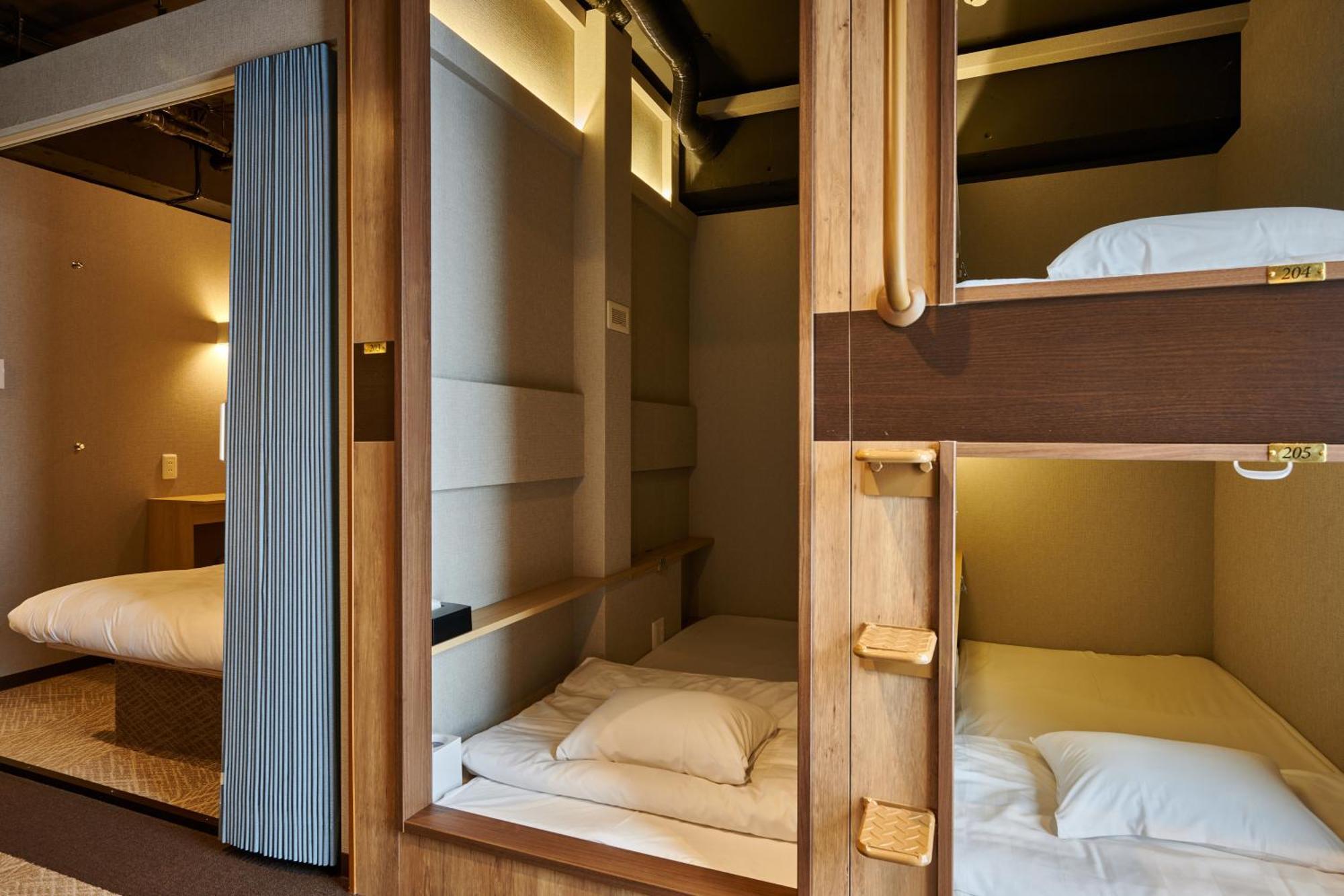 Capsule Hotel Continue Nijojokita Kyoto Exterior photo