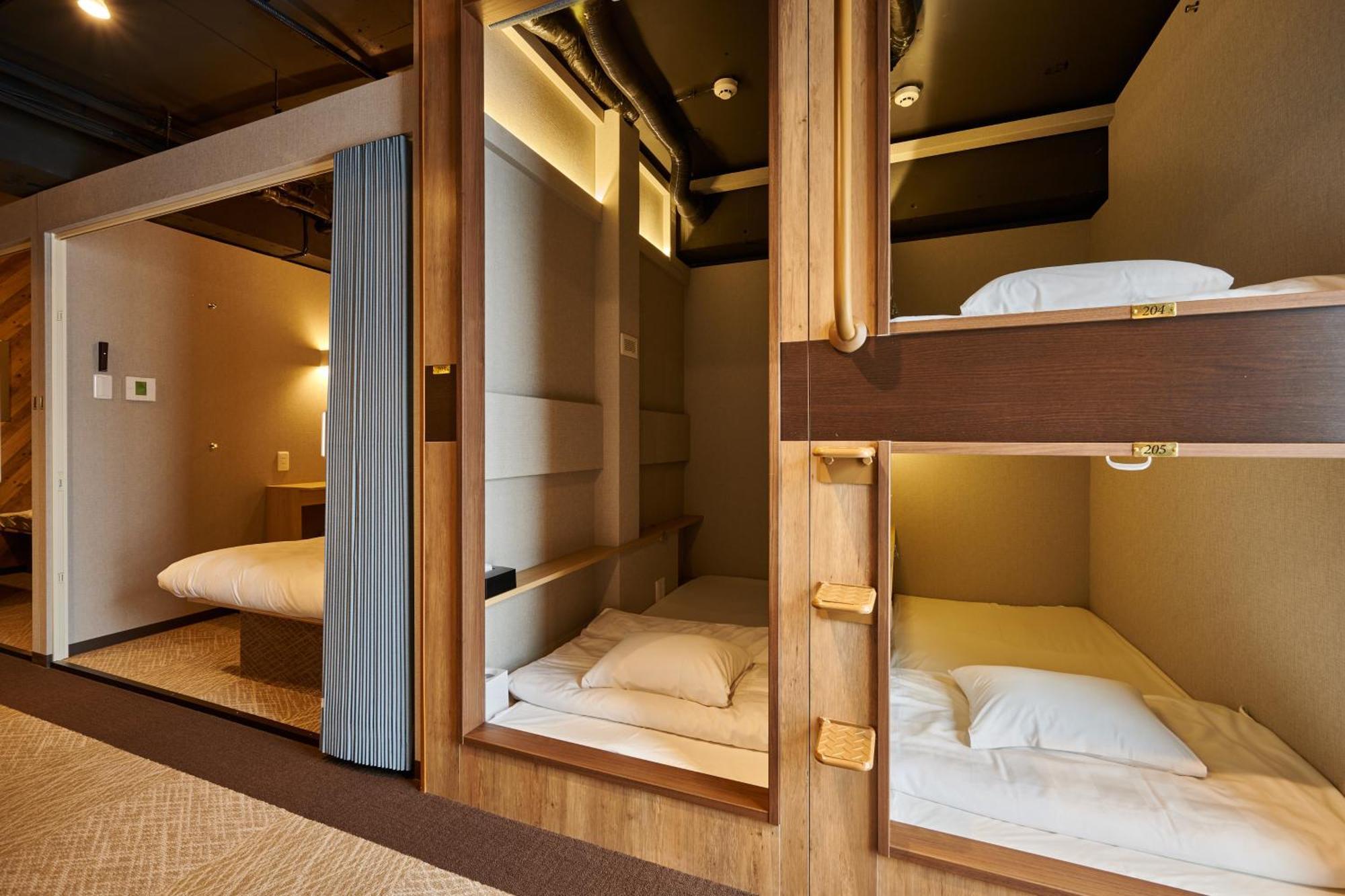 Capsule Hotel Continue Nijojokita Kyoto Exterior photo